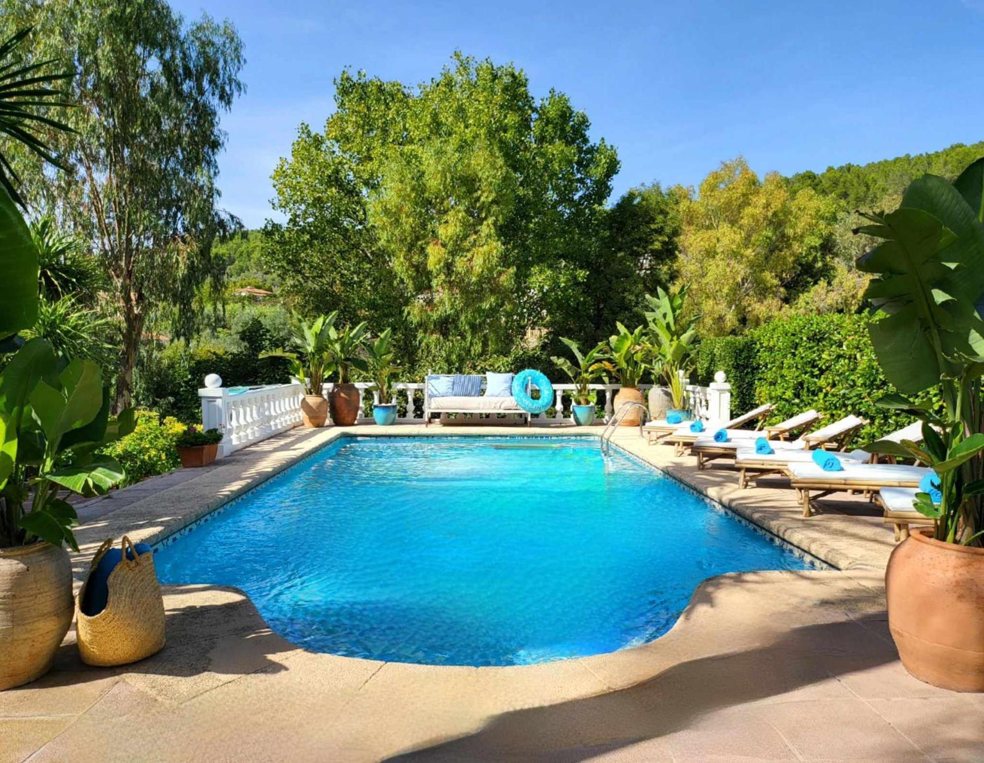 Villa Enri Villa Y Casita Con Piscina Y Jacuzzi 파센트 외부 사진