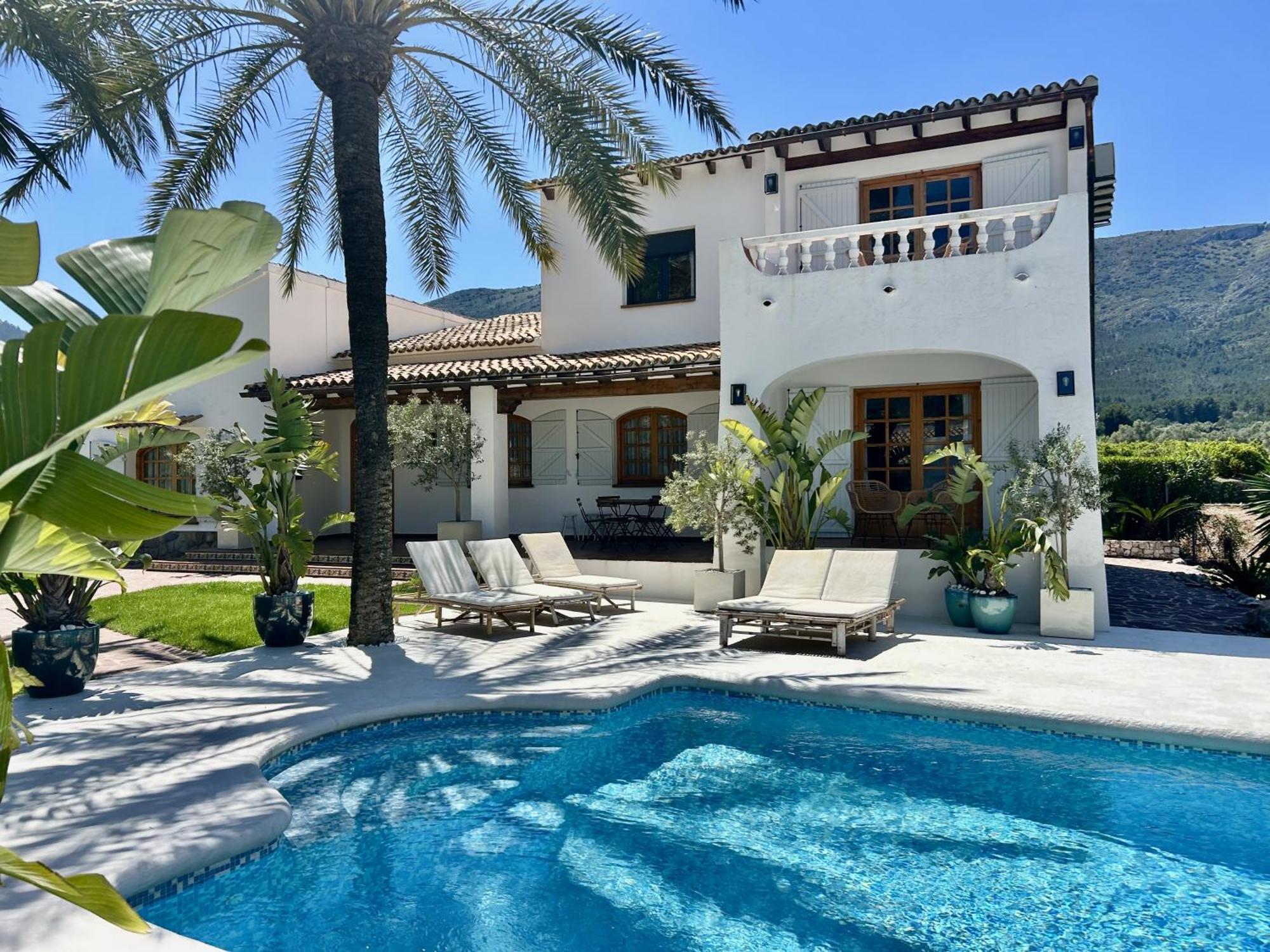 Villa Enri Villa Y Casita Con Piscina Y Jacuzzi 파센트 외부 사진